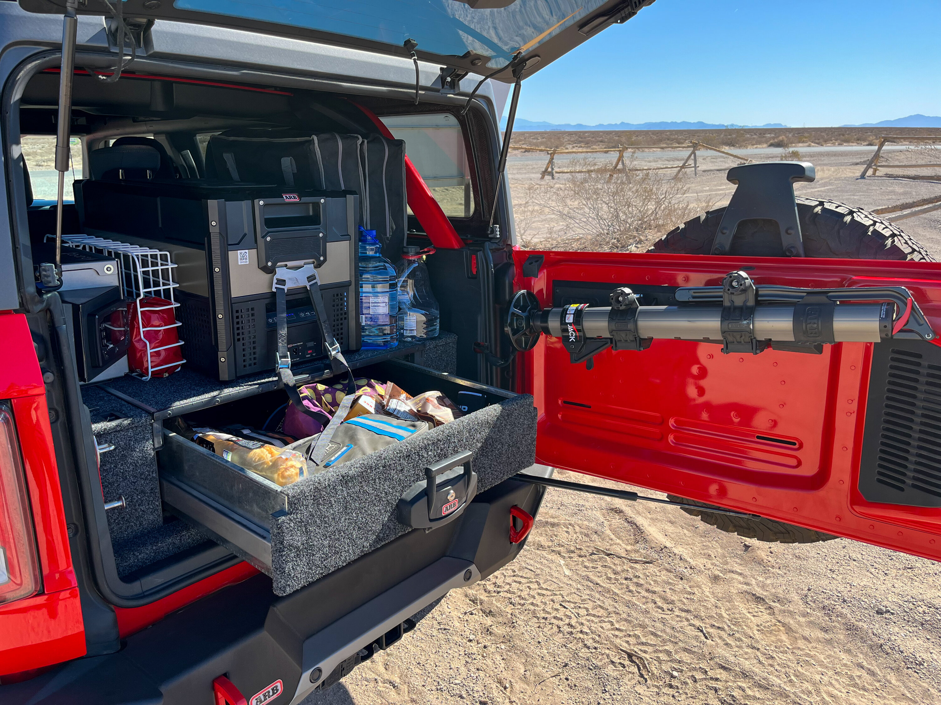 Ford Bronco Add more storage space and organization to your Bronco with ARB’s Modular Drawer System 09-arb-bronco-interior