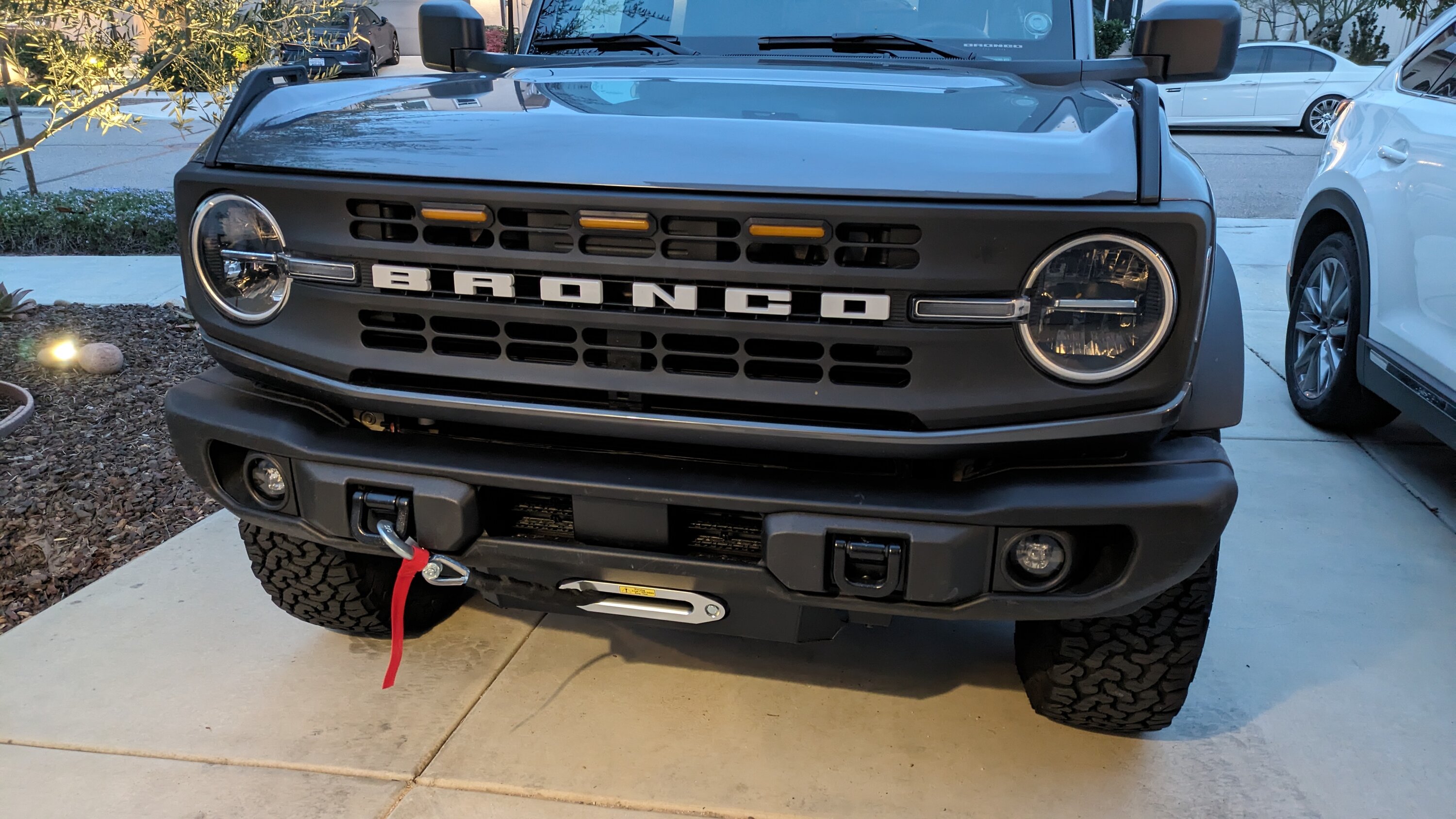 Ford Bronco RC hidden winch mount install, 2.7 w/ "capable" bumper & Warn VR Evo 1000001867