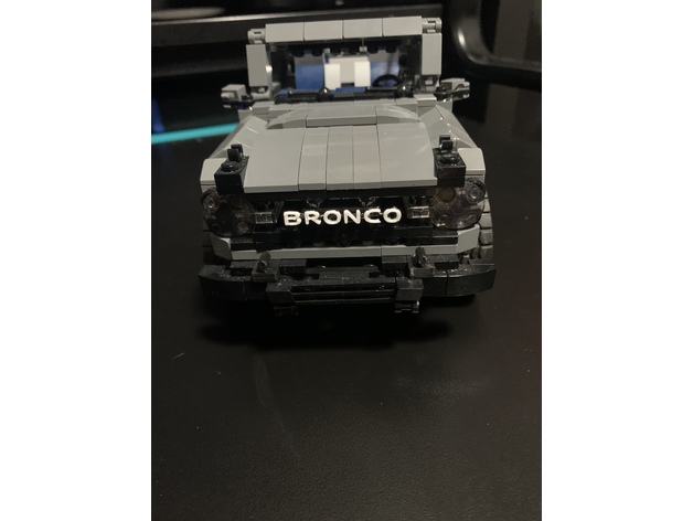 Ford Bronco Build My (LEGO) Brick Bronco 12