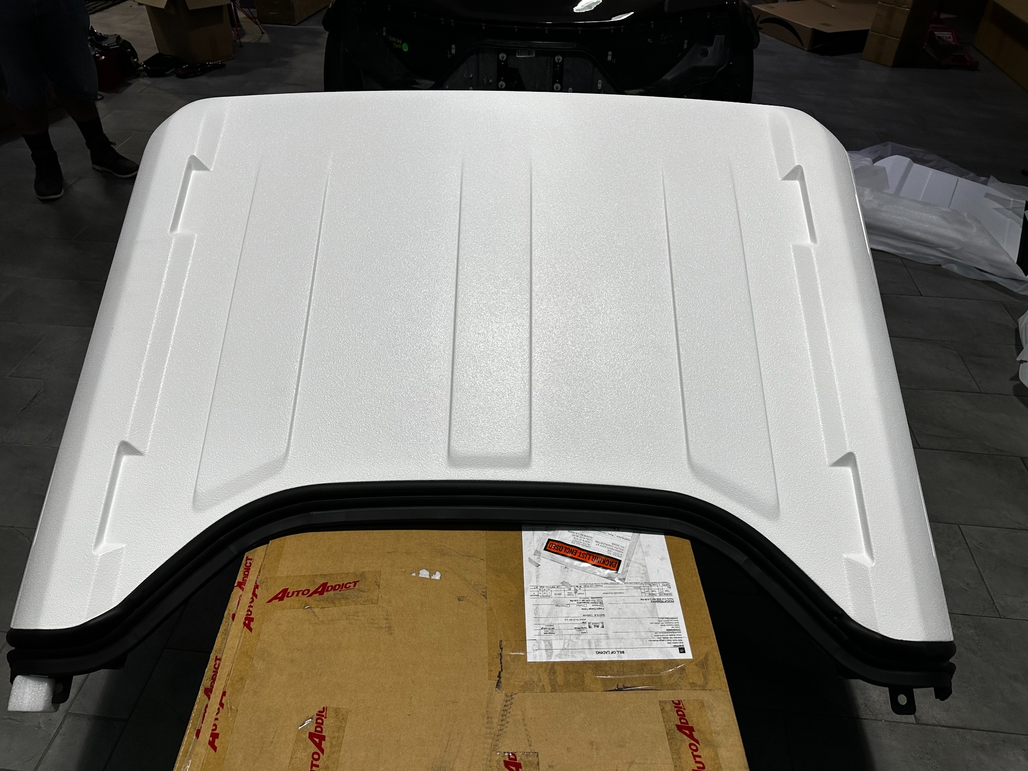 Ford Bronco Anderson Composites white top delivered & installed photos! 123_1 5