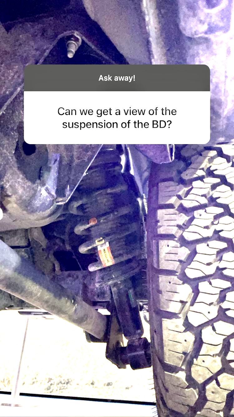 Ford Bronco 2021 Bronco's Bilstein suspension vs standard suspension pics 14B98F07-4643-4D21-A54B-DD31D43228EF