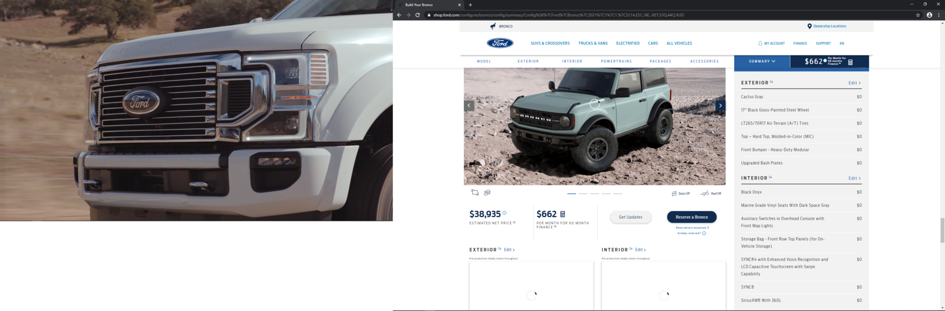 Ford Bronco 2021 Bronco BUILD & PRICE Configurator Is Finally Live (For Real)!! Share your build inside. 1603426275586