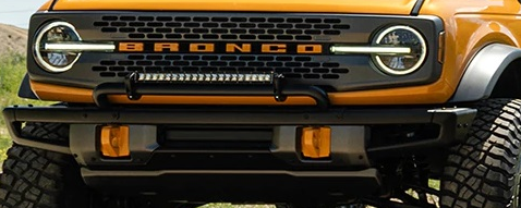 Ford Bronco Bumper Mounted LED Light Bar 1604253956394