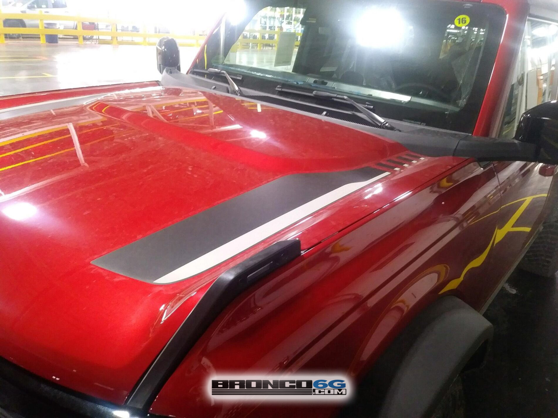 Ford Bronco #986 Rapid Red First Edition gets its graphics + Sound Deadening Headliner + MIC close-ups ??? 1609989007909