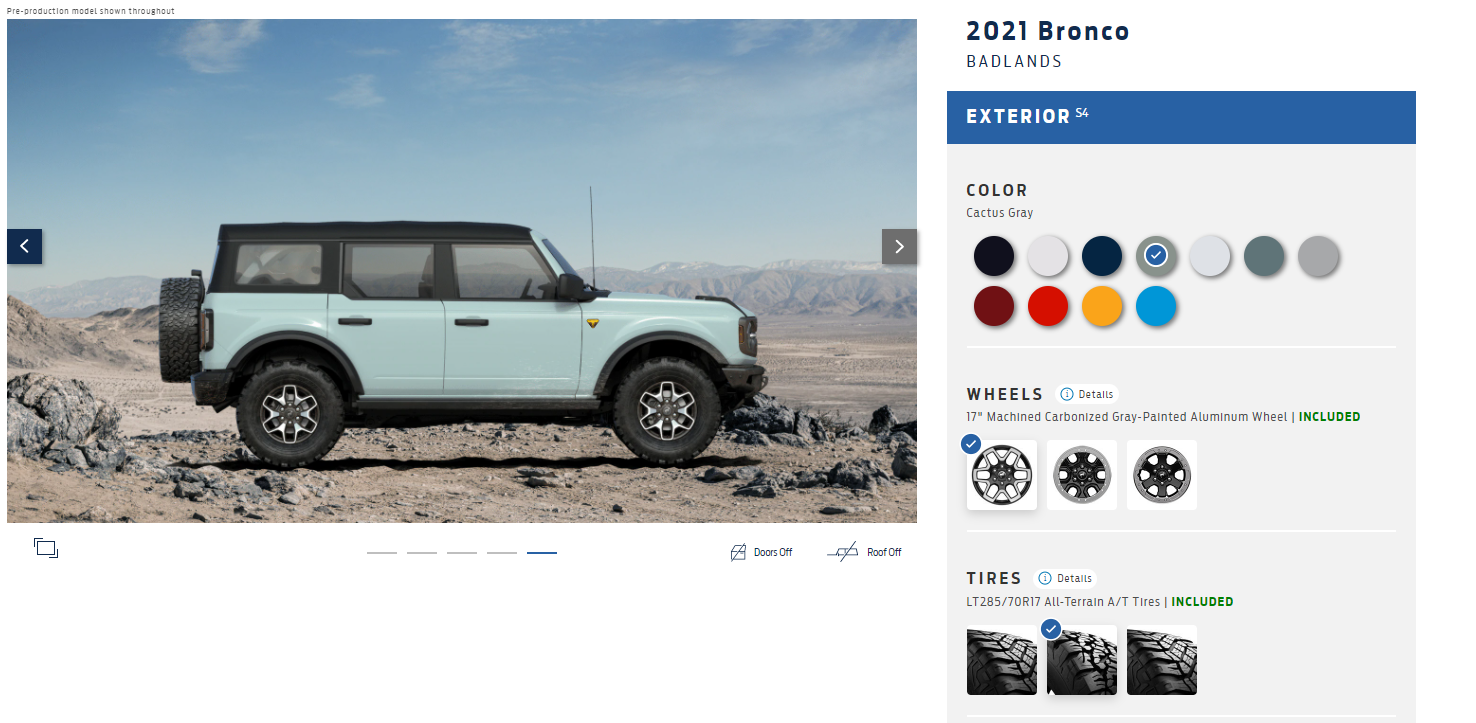 Ford Bronco Ford confirms a green 2022 Bronco color for MY22! *Not Filson Wildland Fire Rig Green* 1611255275143