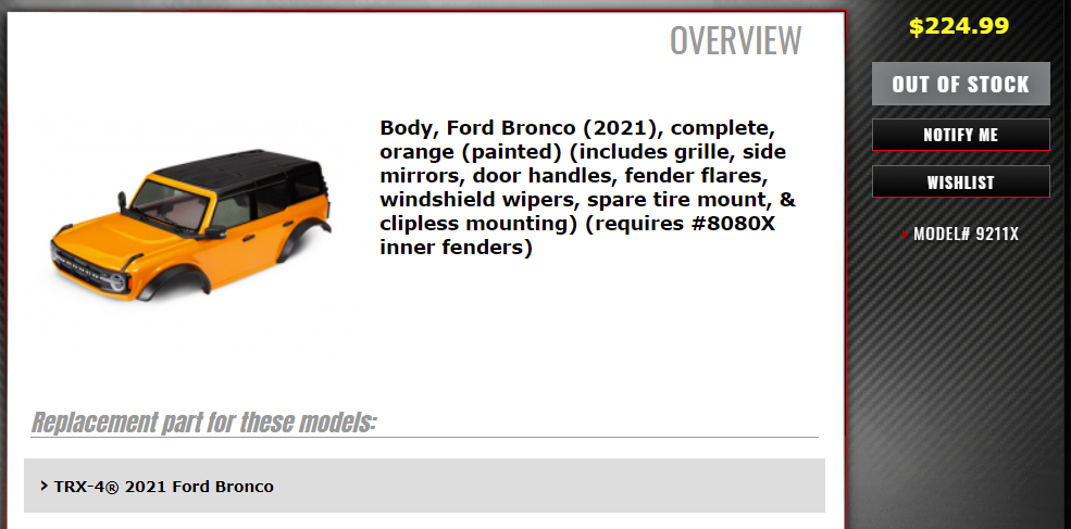 Ford Bronco Bronco Toys, Diecast, RC 1620917381609