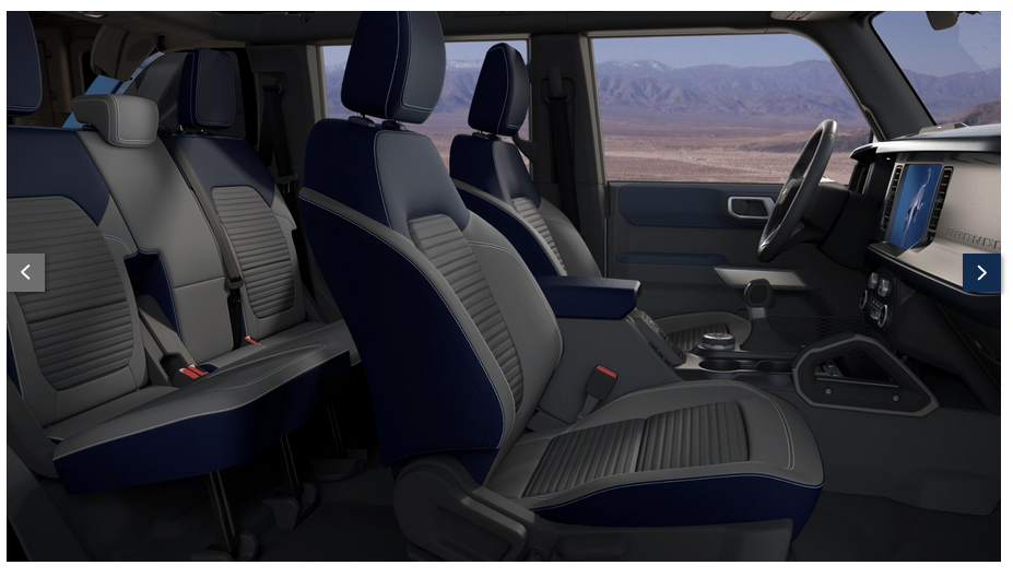 Outer Banks  Cloth Seats – Dark Space Gray With Navy Pier .. which is  correct?