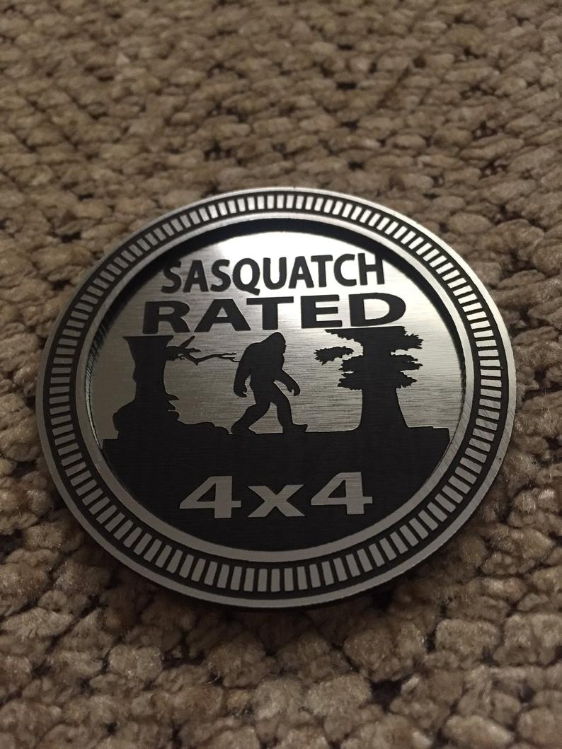 Ford Bronco Base SASQUATCH Badge - now Appears on Virtual Bronco in VIN Tracker and in B&P! 1623441242837