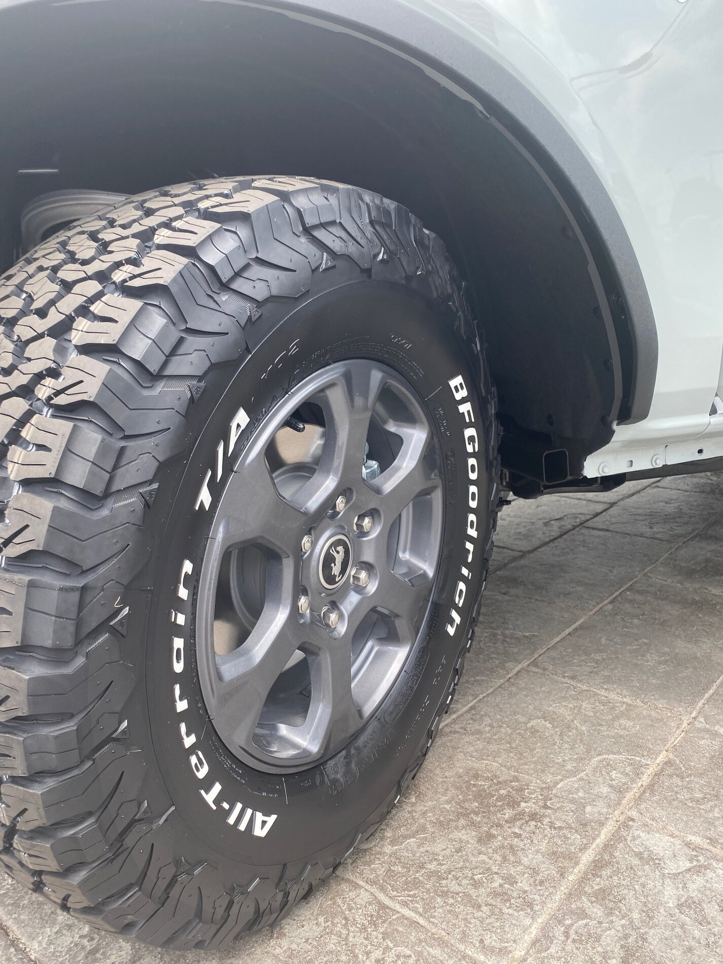 Ford Bronco 33's tires fit Big Bend! As tested on my 2021 Bronco 1624844069951