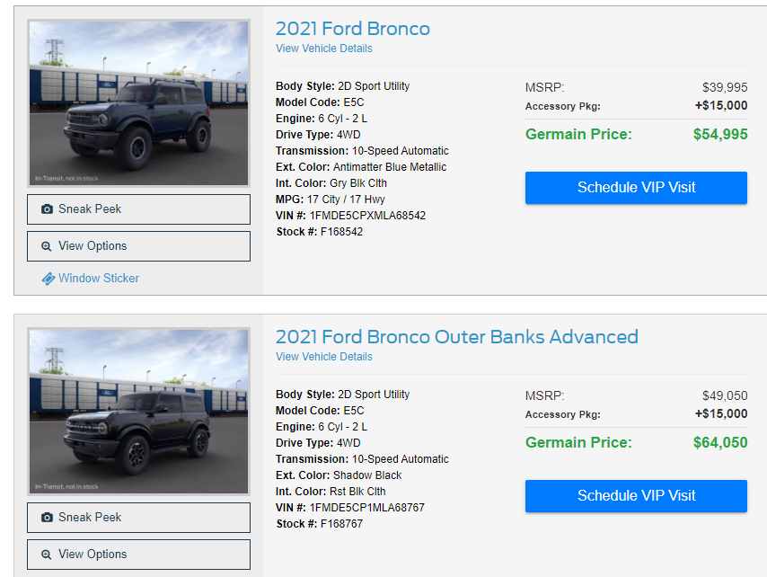 Ford Bronco Dealership has stolen my Bronco!! 1628617153628