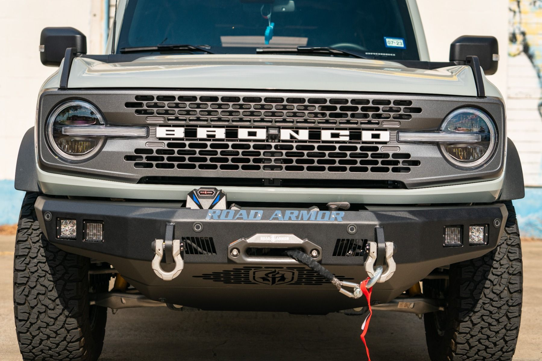 Ford Bronco Road Armor's Rear Bumper and Front Stealth winch Bumper 1634646018121