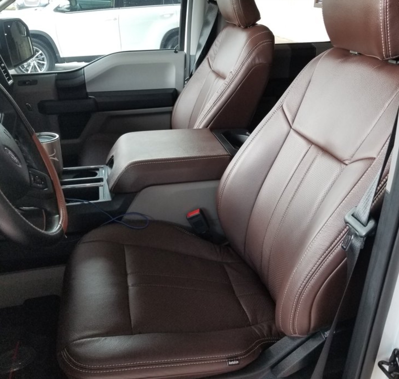 Ford Bronco Having trouble deciding which aftermarket leather color 1638284963467