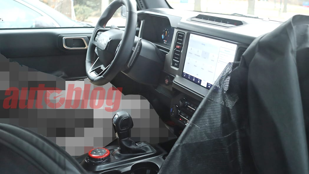Ford Bronco Bronco Raptor Interior Spied With Paddle Shifters, Digital Analog-Style Tach & Upgraded Dash 1642550062870