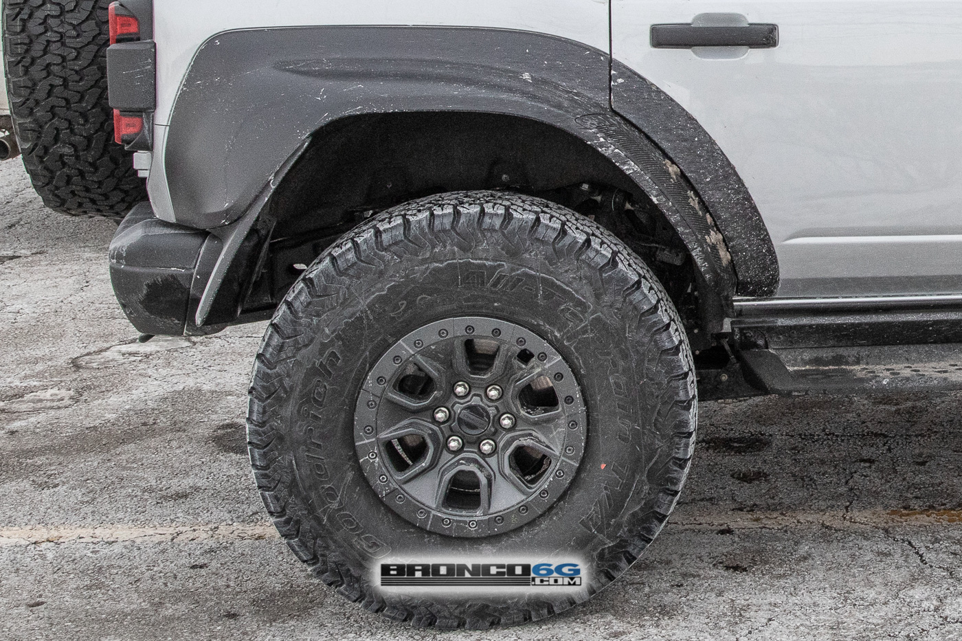 Ford Bronco 3 factory wheel options for 2022 Bronco Raptor (pics) 1643313905055