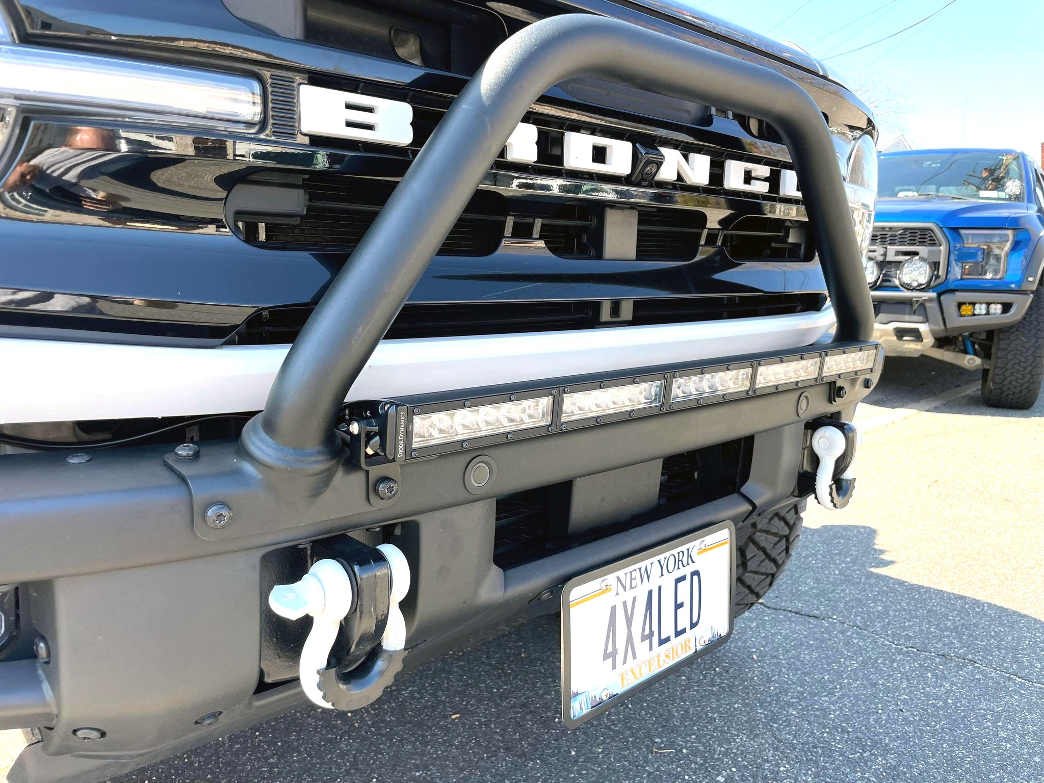 Ford Bronco Now Available: KR Off-Road 30" Light Bar Bumper Mount for 2021+ Ford Bronco 1647453394110