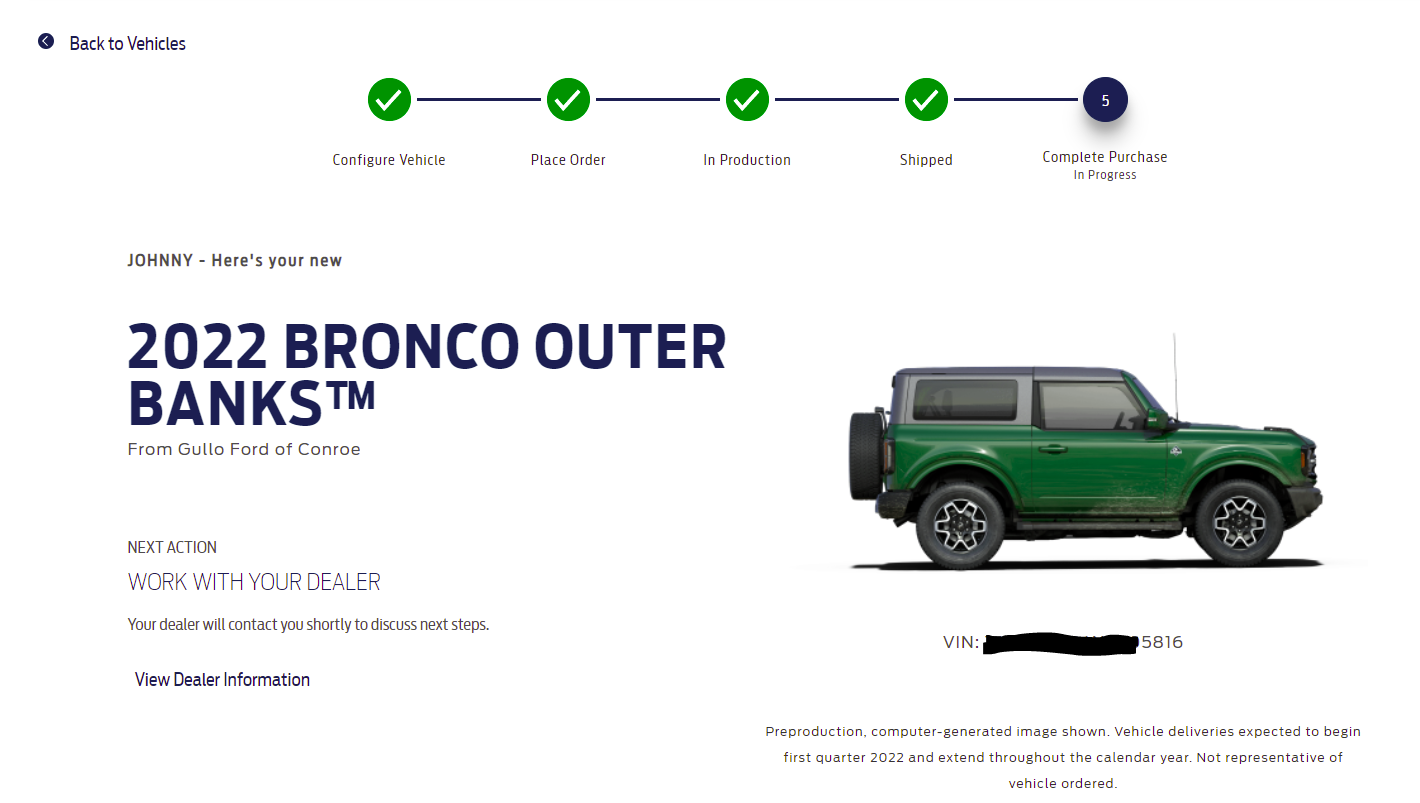 Ford Bronco 🛠 3/14/22 Build Week Group 1649280920662