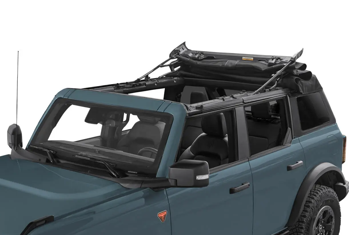 Ford Bronco Anyone replace the Ford OEM soft top w/ the Bestop Trektop twill yet? 1649774570600