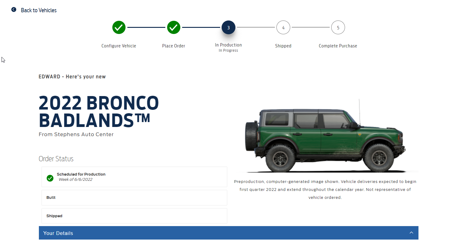 Ford Bronco The Plan & Offer - Stephens Auto Center's Mid Atlantic Bronco Connection 1650634696563