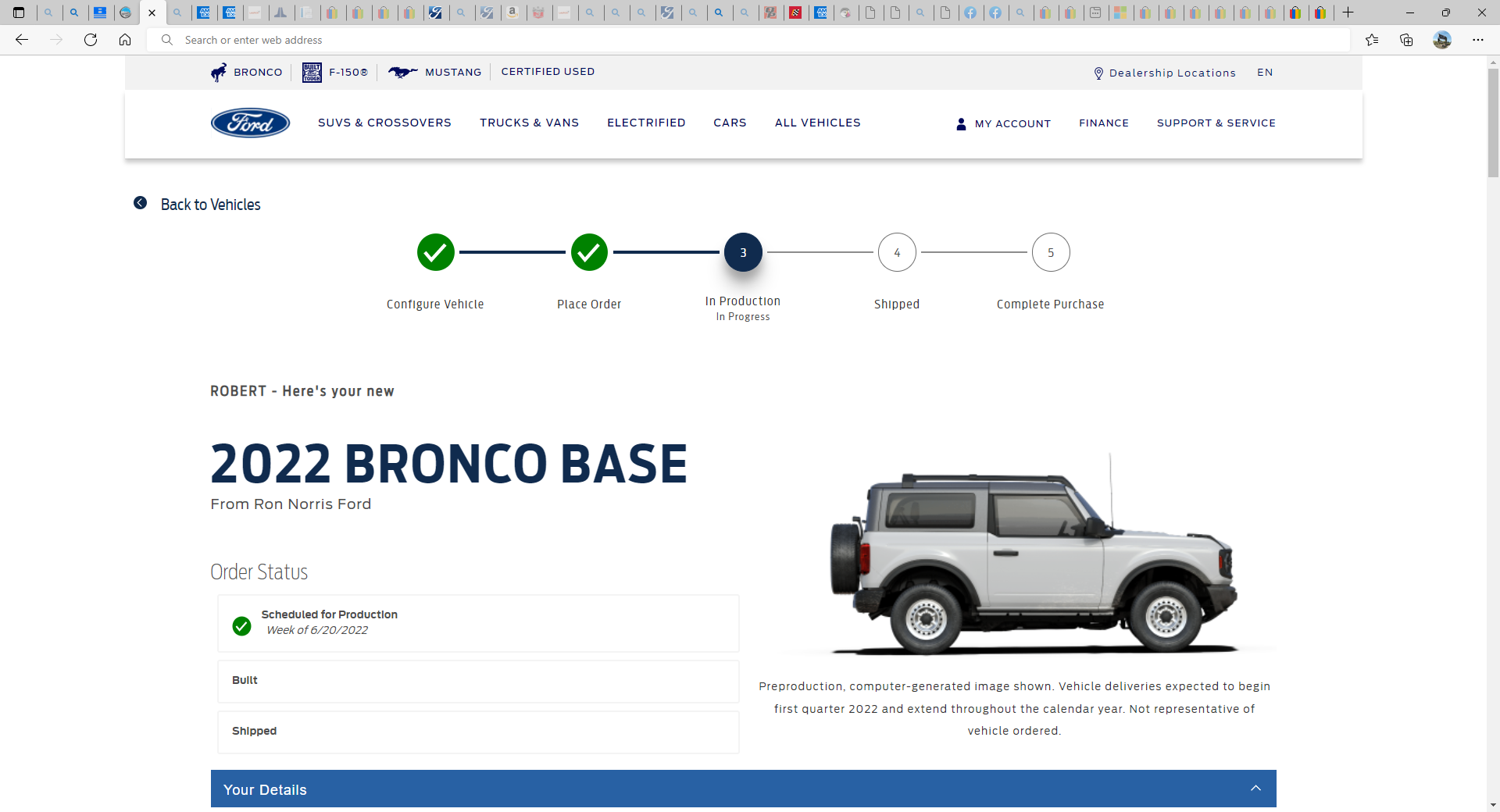 Ford Bronco 🛠 7/25/22 Build Week Group 1653924915628