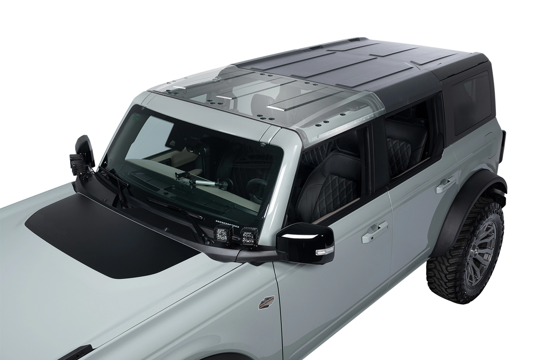 Ford Bronco Interesting clear hard top section from Putco... 1657462956553