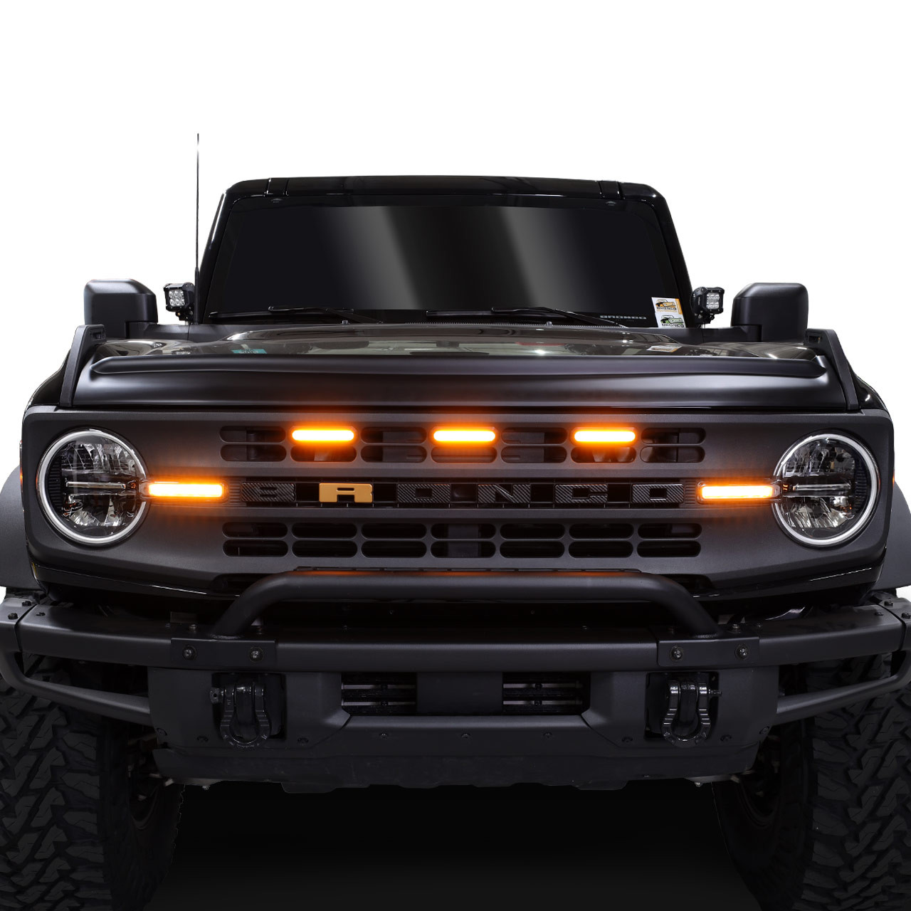 Ford Bronco New Product Release:  IAG I-Line Front Grilles 1668801009427