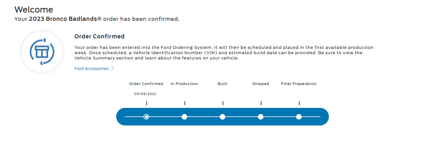 Ford Bronco OrderTrack App shutting down! 😩 1670600353326