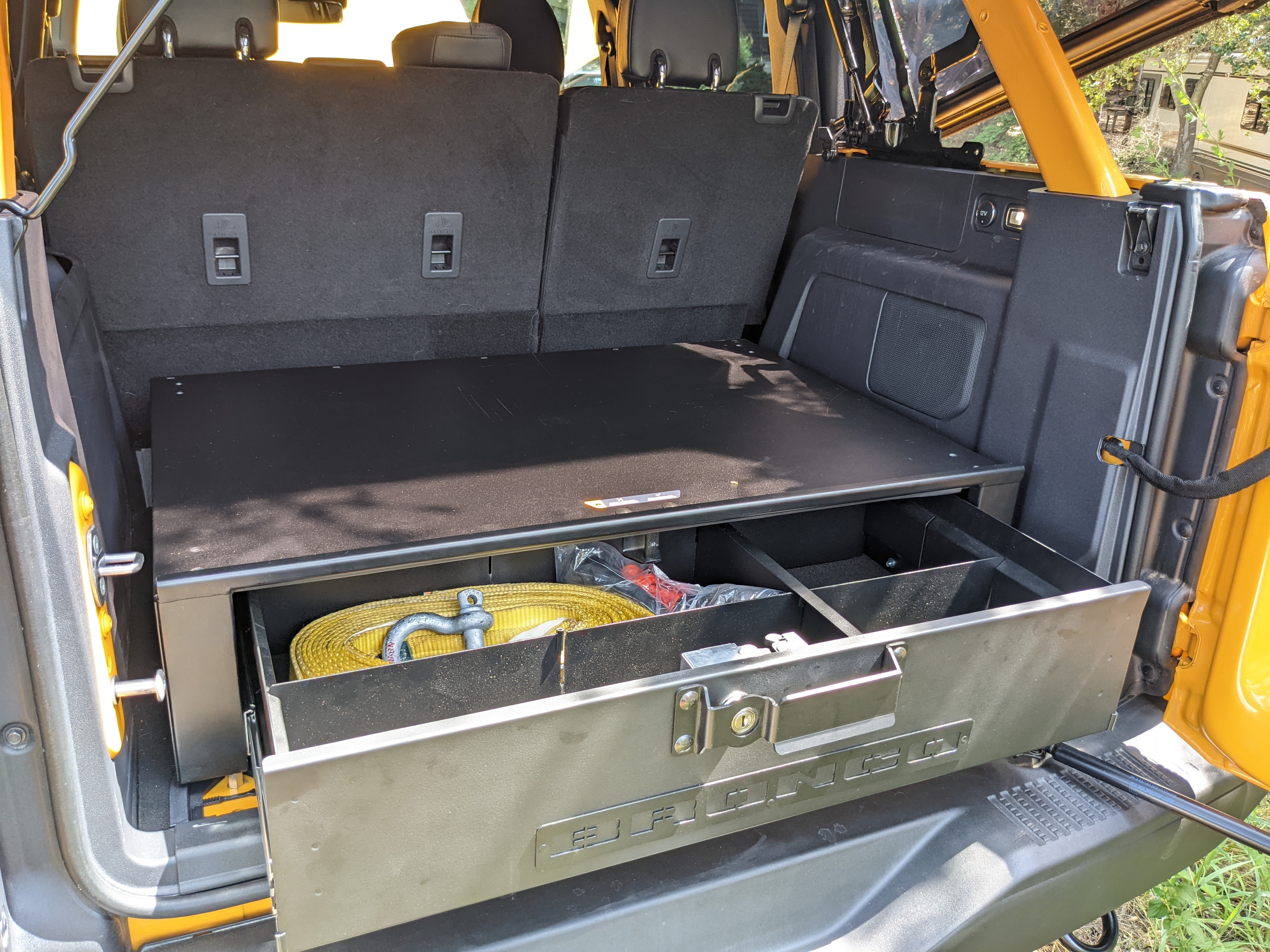 Ford Bronco Rear cargo drawer system - JcrOffroad 1673114505172