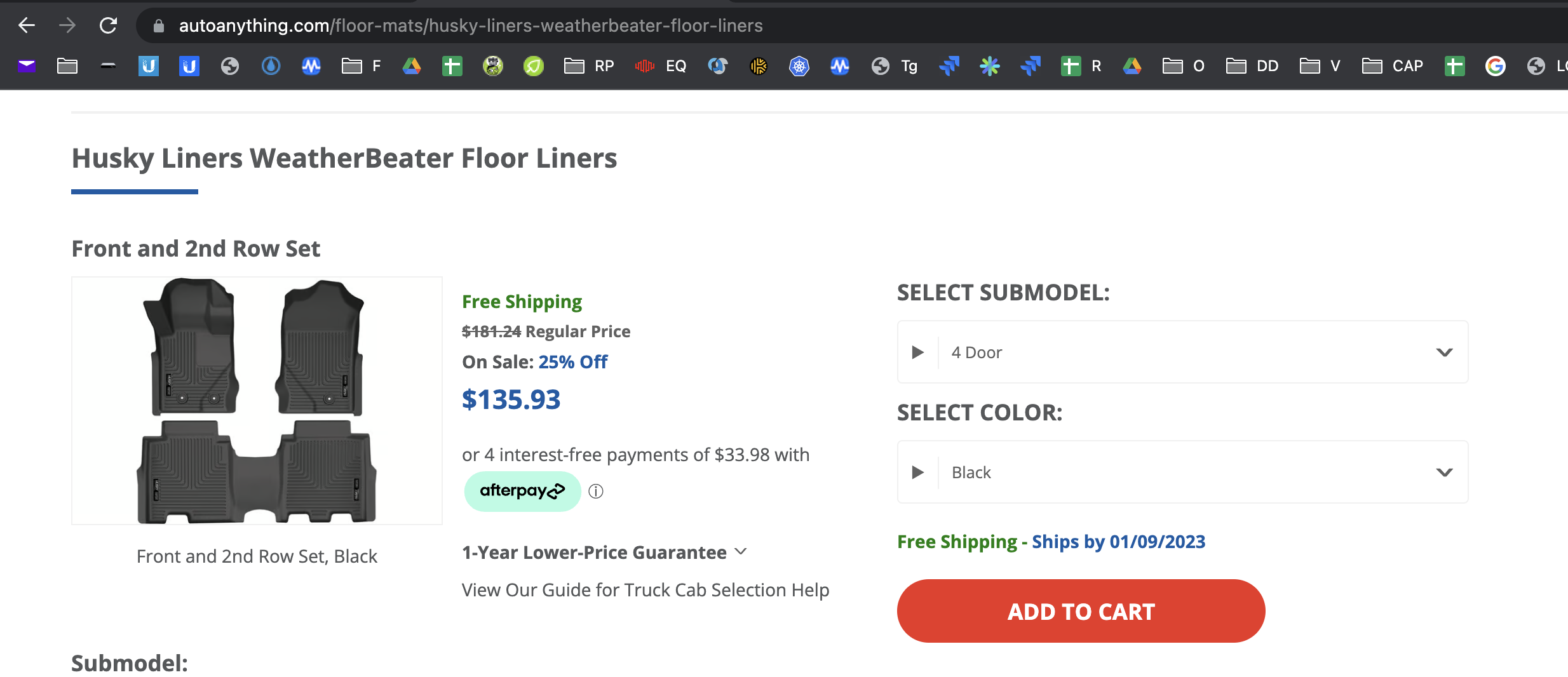 Bronco Rubber floor mats recommendation? 1673144999493
