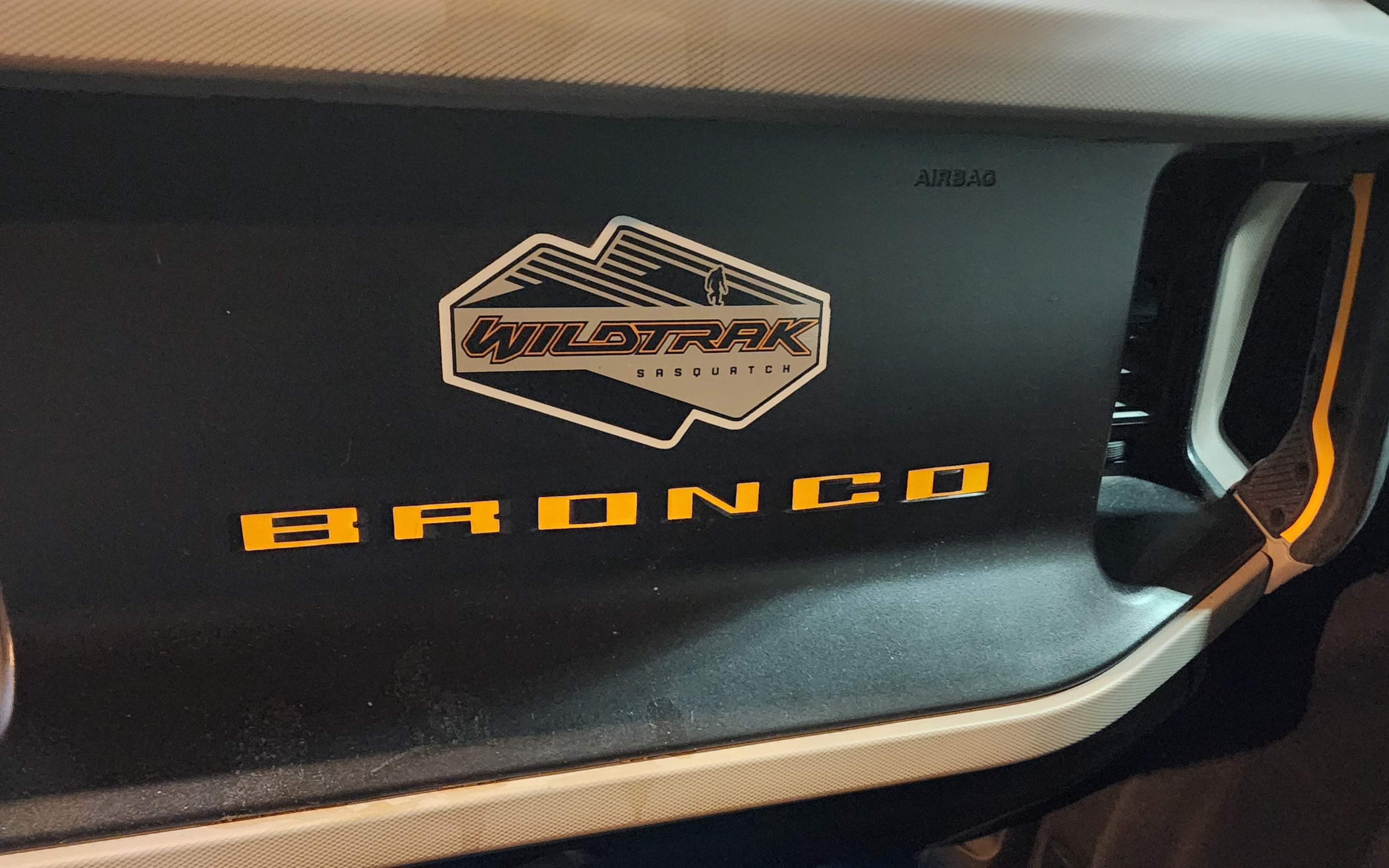 Ford Bronco Consensus on the Wildtrak rocker graphic? 1673400274908