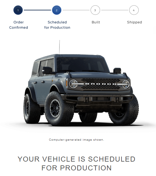 Ford Bronco 📬 Scheduling emails are going out now!! (3/2/23) 1677790055304