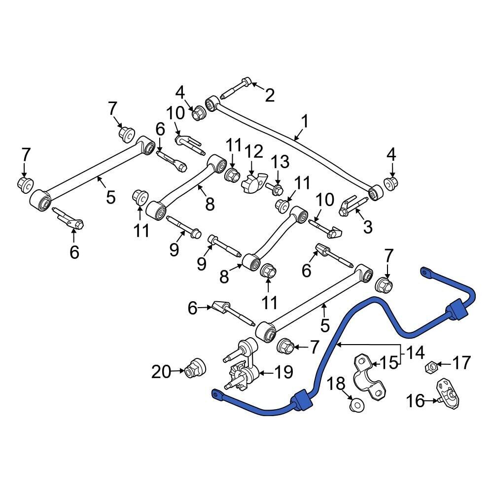 Ford Bronco 2022 Bronco has rear sway bar UPDATE: POLL ADDED 1688121874865
