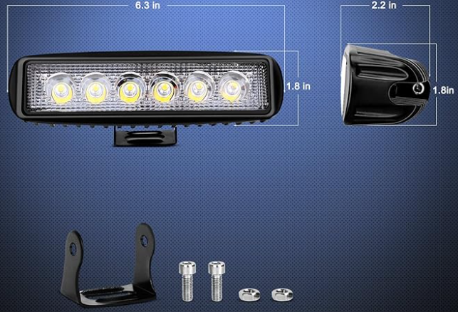Ford Bronco Low profile ditch lights 1704212874122