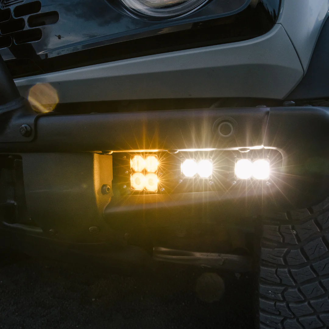 Ford Bronco Looking for good fog light option for modular bumper with yellow & white options 1706479424051
