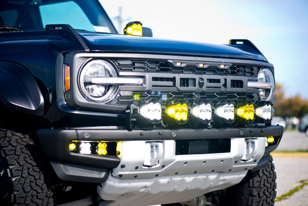 Ford Bronco 30 inch bumper mounted light bars. Show em!! 1707710265213