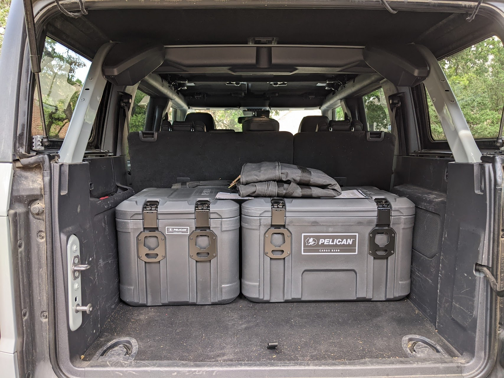 Ford Bronco 2 Door Rear Storage Solution - Hard Case (Pelican Vault V700) 1710746167142-6v