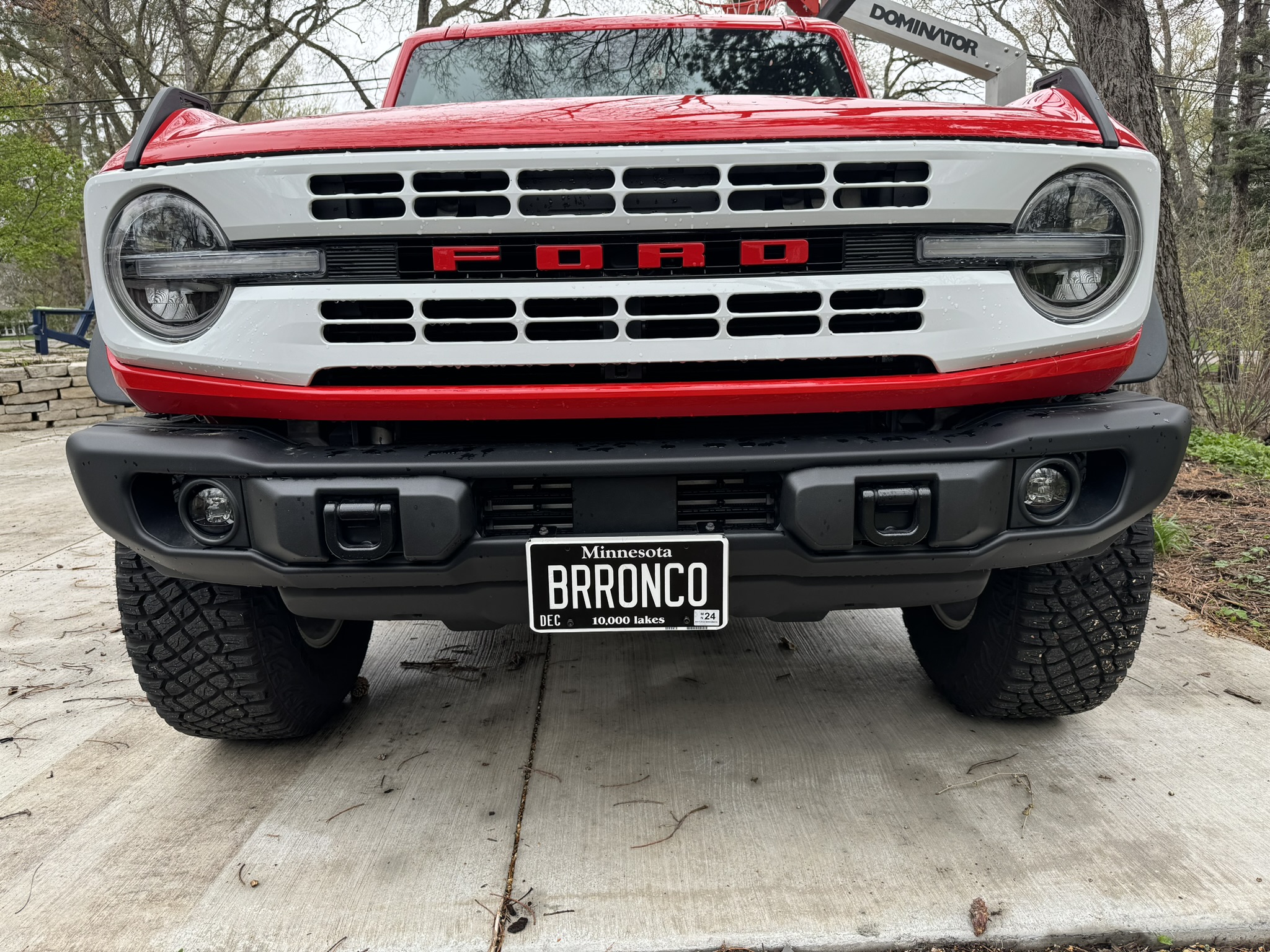 Ford Bronco PRICE DROP - Finally a Front License Plate bracket solution - order yours today 1714247781154-t5