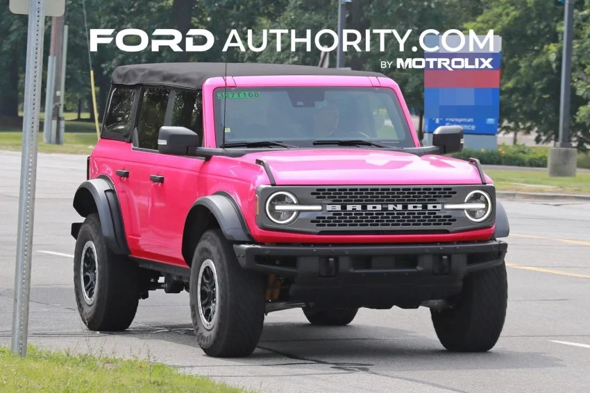 Ford Bronco What is Ford's answer to the new Jeep Pink Color? 1714754990285-br