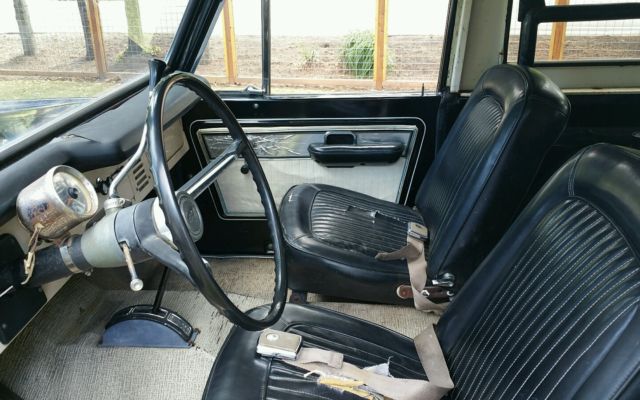 Ford Bronco Wildtrak Bronco Thread 1971-early-ford-bronco-with-original-black-paint-white-interior-great-bronco-10