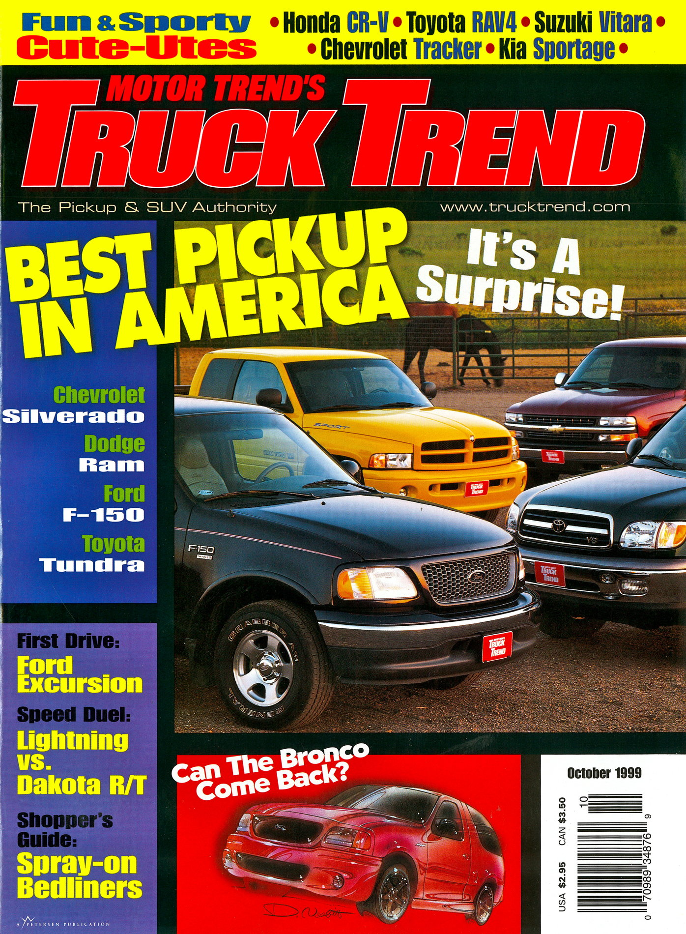 1999 Bronco SVT Lightning Concept for Truck Trend Magazine