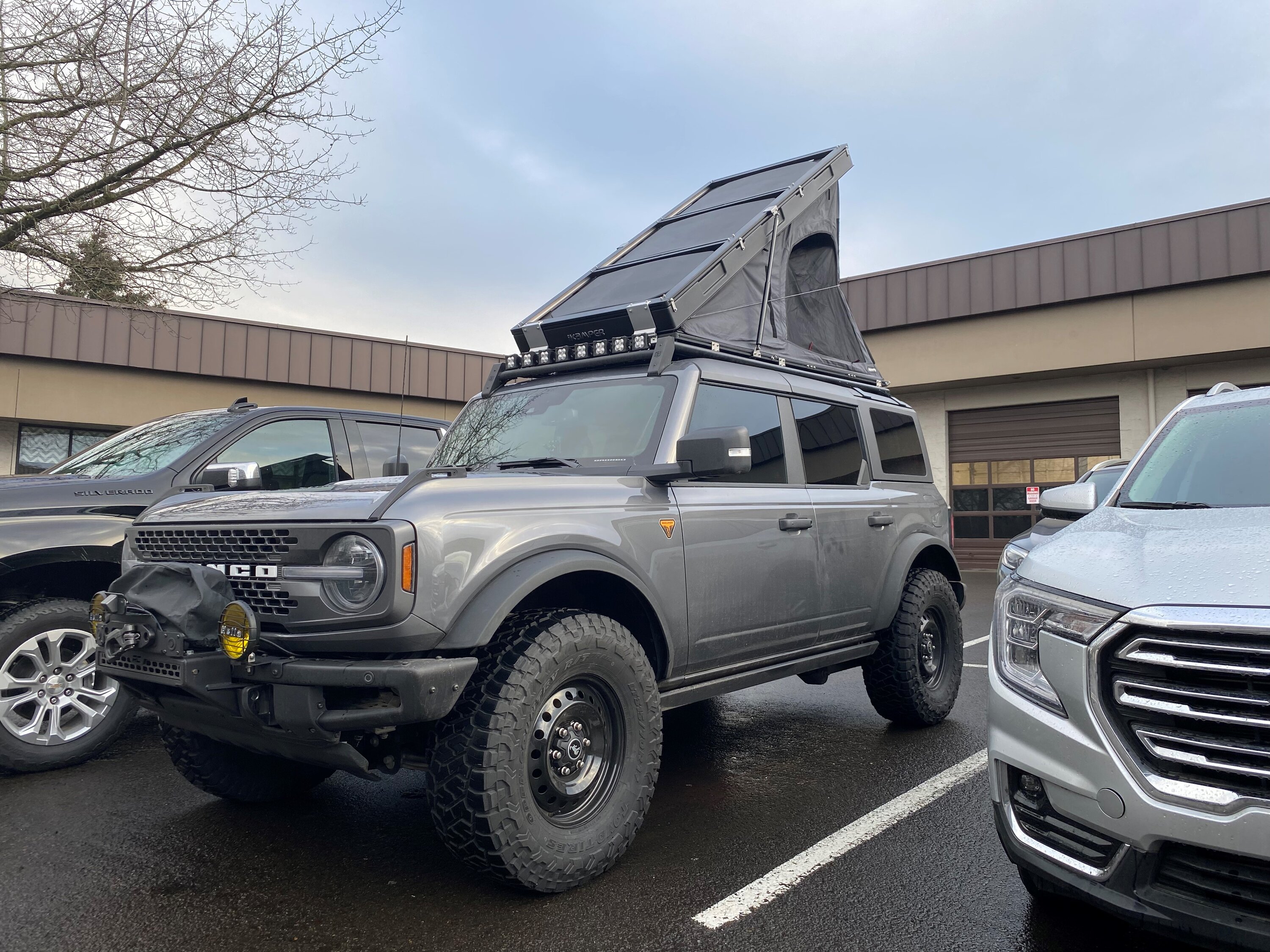 Ford Bronco Installed New iKamper Blue Dot Voyager Series Solo 2