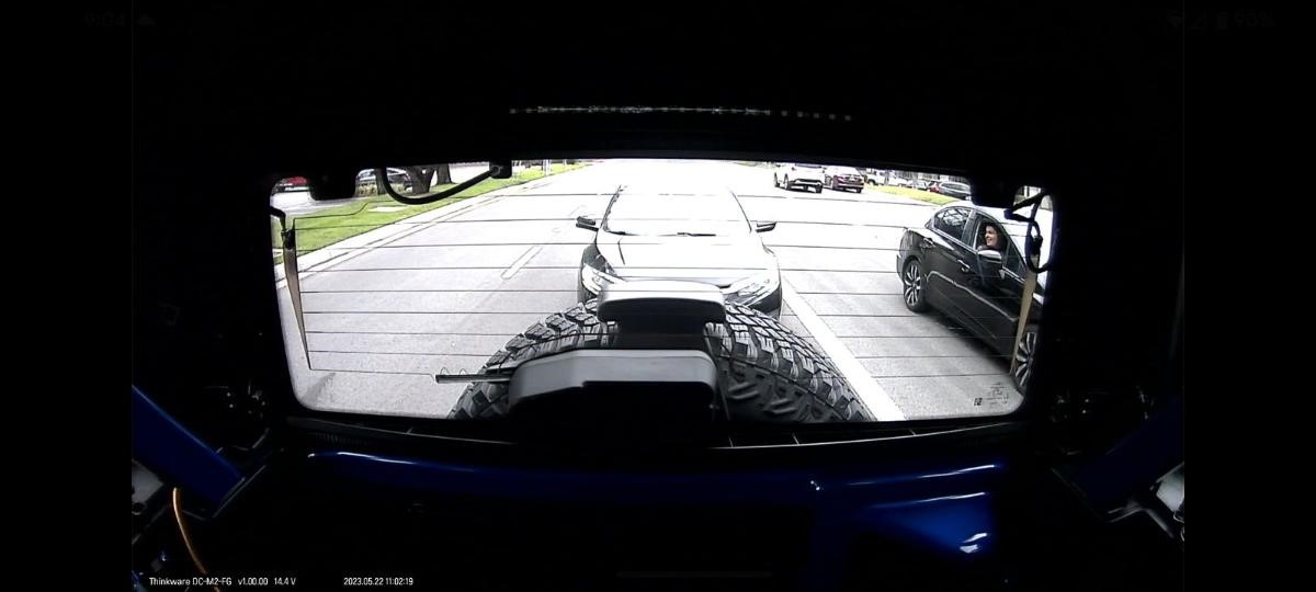 Ford Bronco Adding dashcam to Lux windshield 2