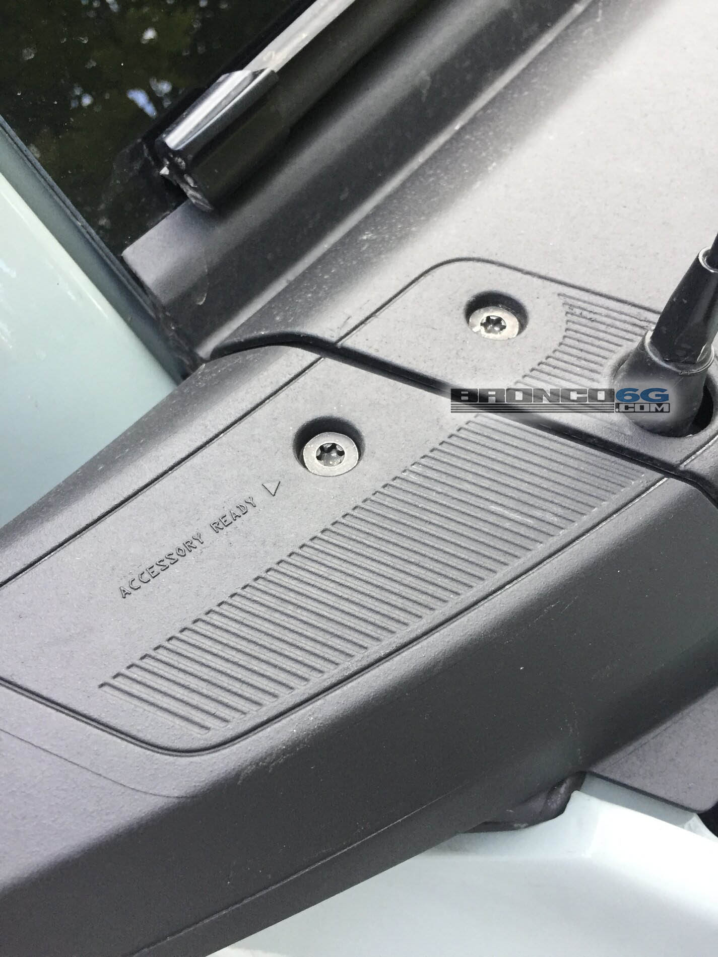 Ford Bronco Exterior accessory mounts spotted on test mule 2021 Bronco Accessory Mounting Points