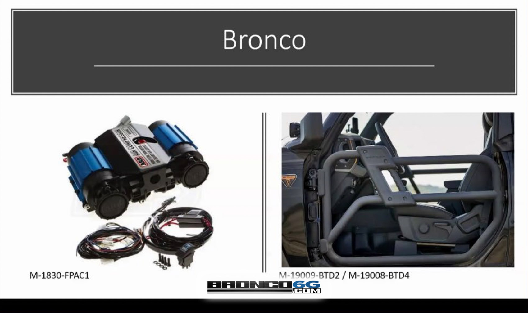 2021 Bronco Air Compressor Tube Doors -  Ford Performance  OEM factory accessory.jpg