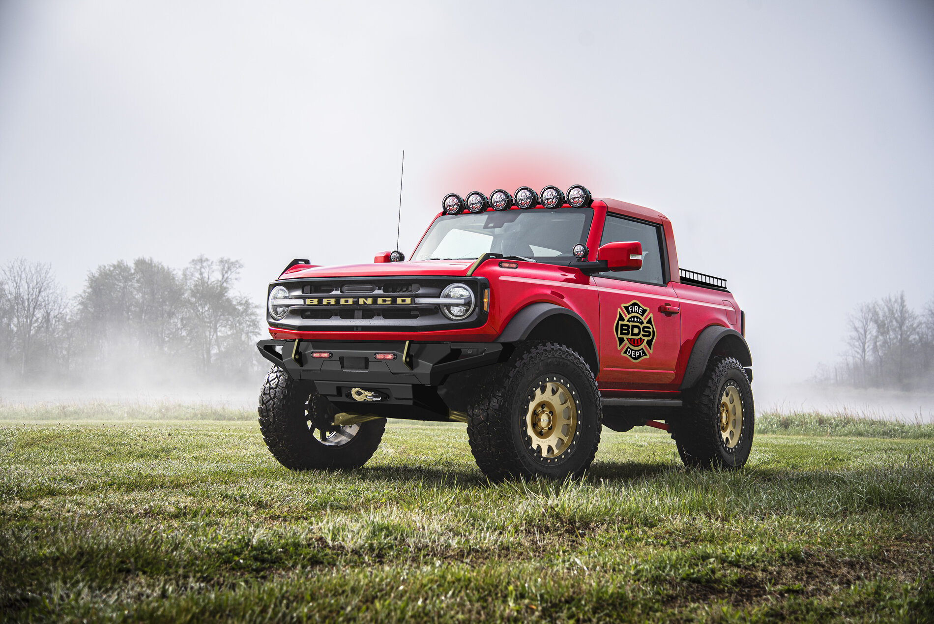 Ford Bronco BDS SEMA "Fire Rescue" Bronco Build Preview - Episode 1 2021-bronco-by-bds-suspensions-