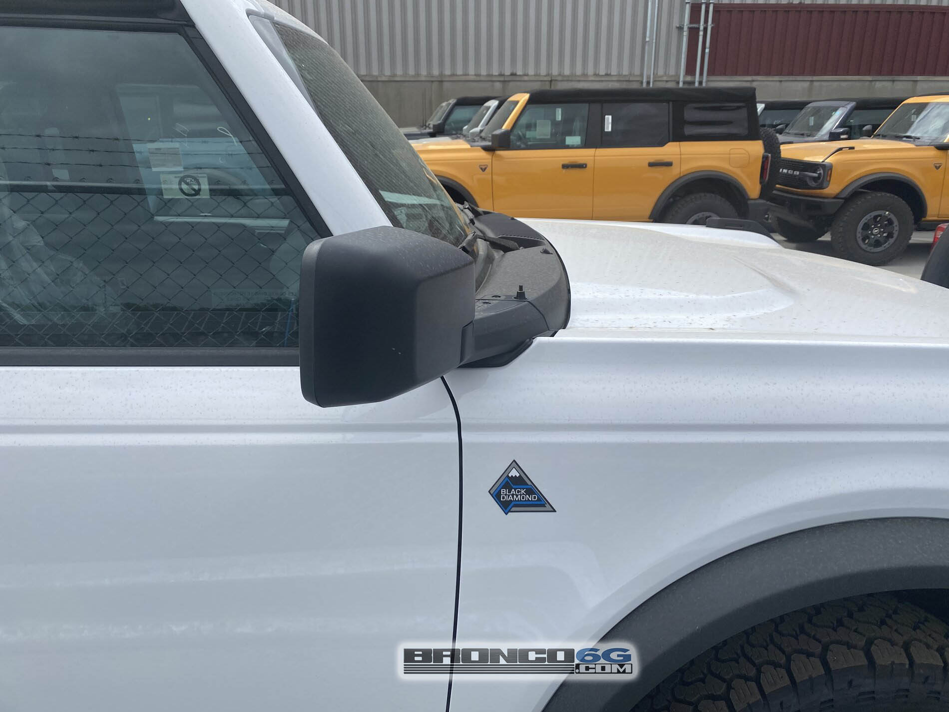 Ford Bronco Pics of 2021 Broncos in MAP holding yard area. Any requests for pictures? 2021-broncos-holding-area-map-plant-factory-22-