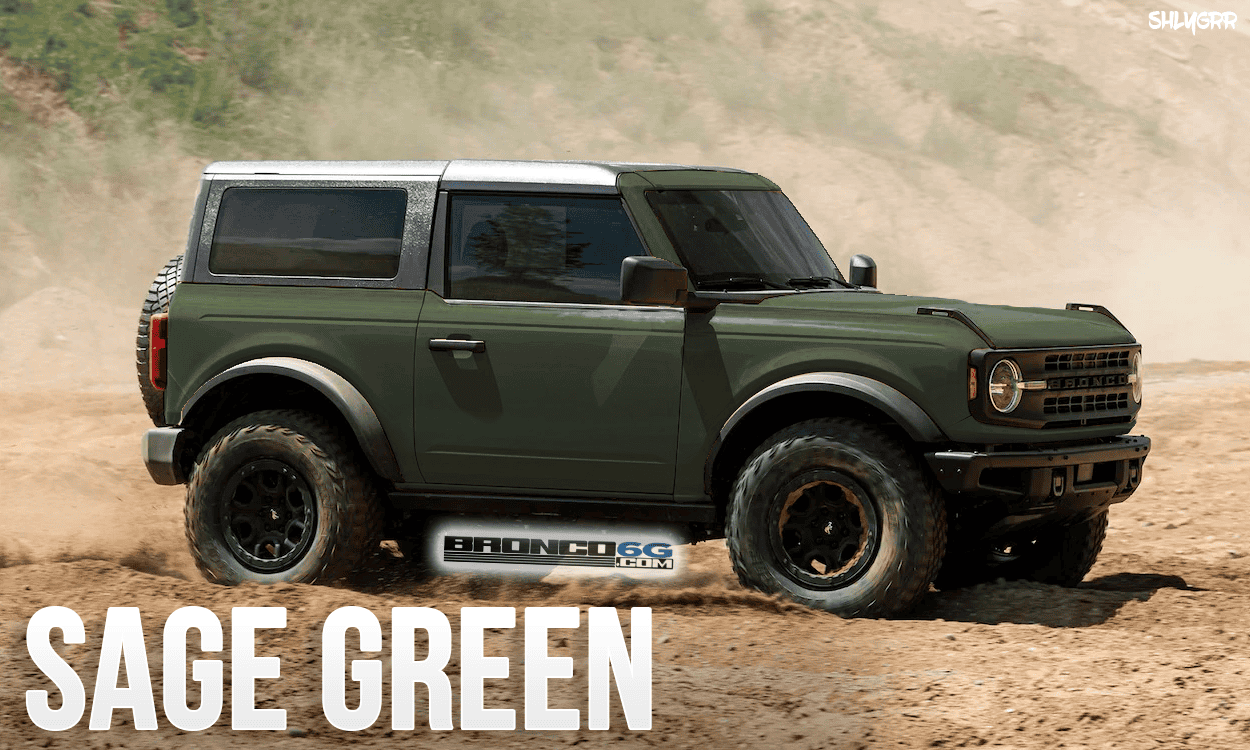 Ford Bronco Ford confirms a green 2022 Bronco color for MY22! *Not Filson Wildland Fire Rig Green* mybronco