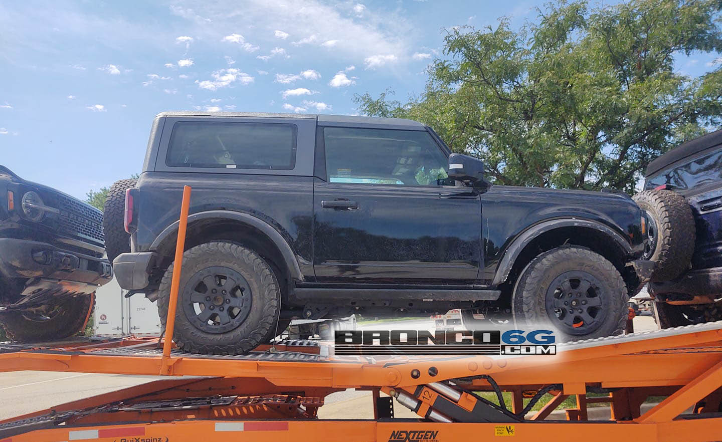 Ford Bronco Pics: 2021 Broncos on the Rubicon Trail 2021 Ford Bronco Transport Carrier 1