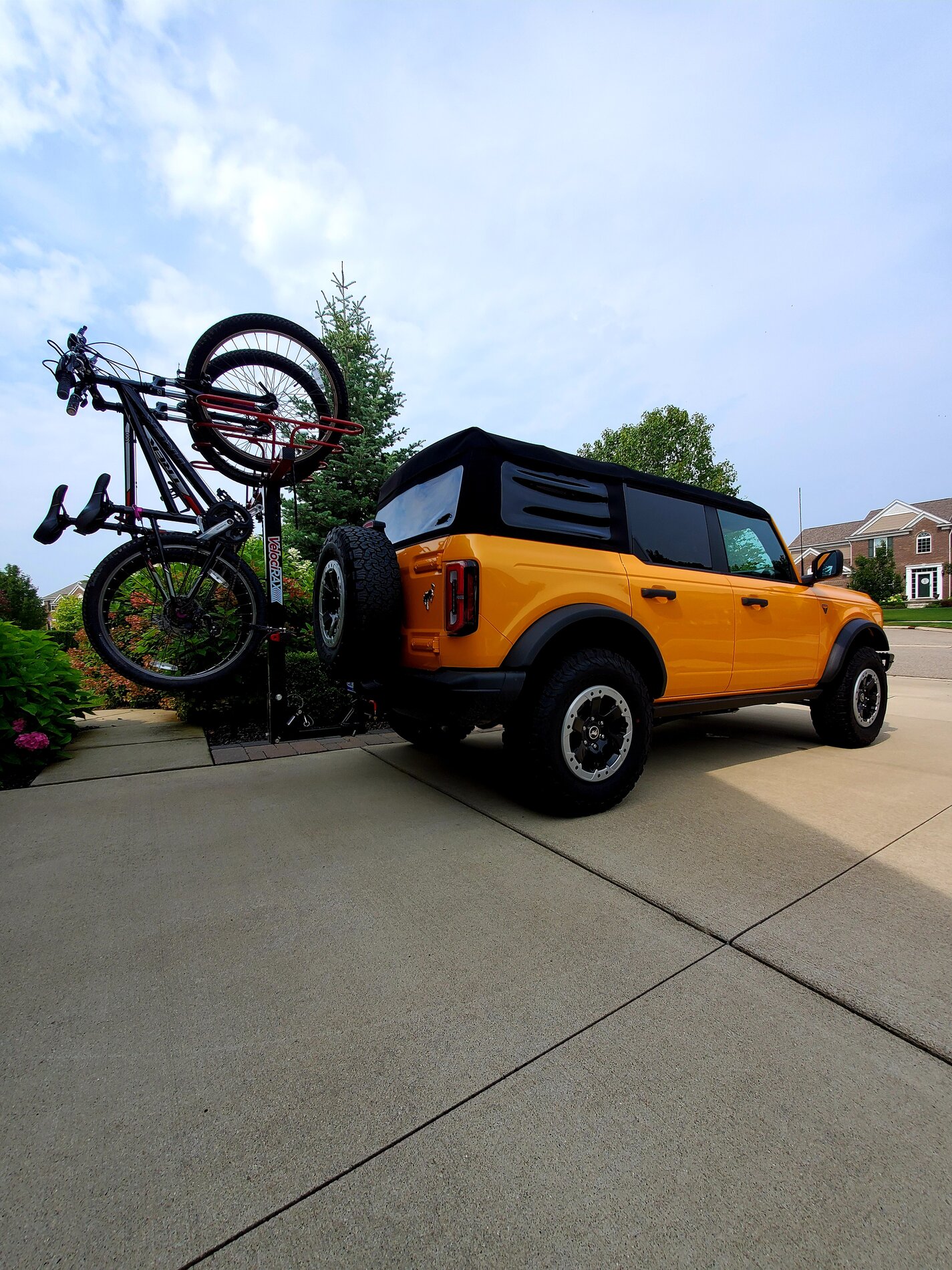 Ford Bronco Bike rack / bicycle carrier options for 2021 Bronco? 20210808_113732