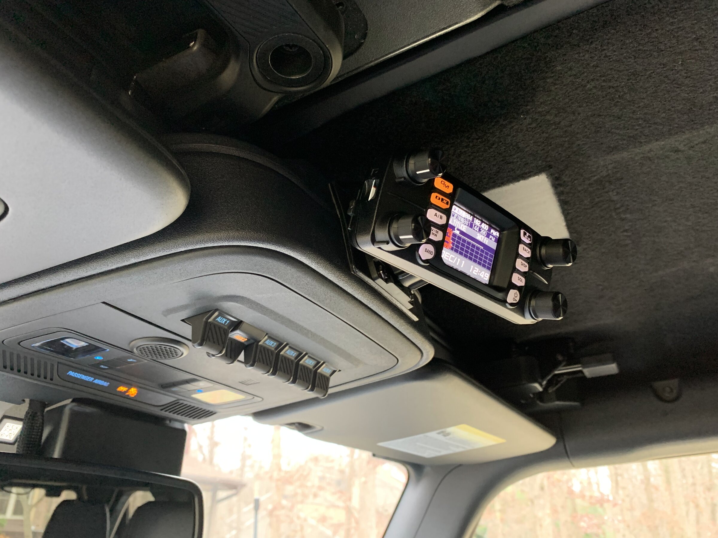 Ford Bronco Mobile Ham Radio Install - Yaesu FTM-300 20211211_174924742_iOS
