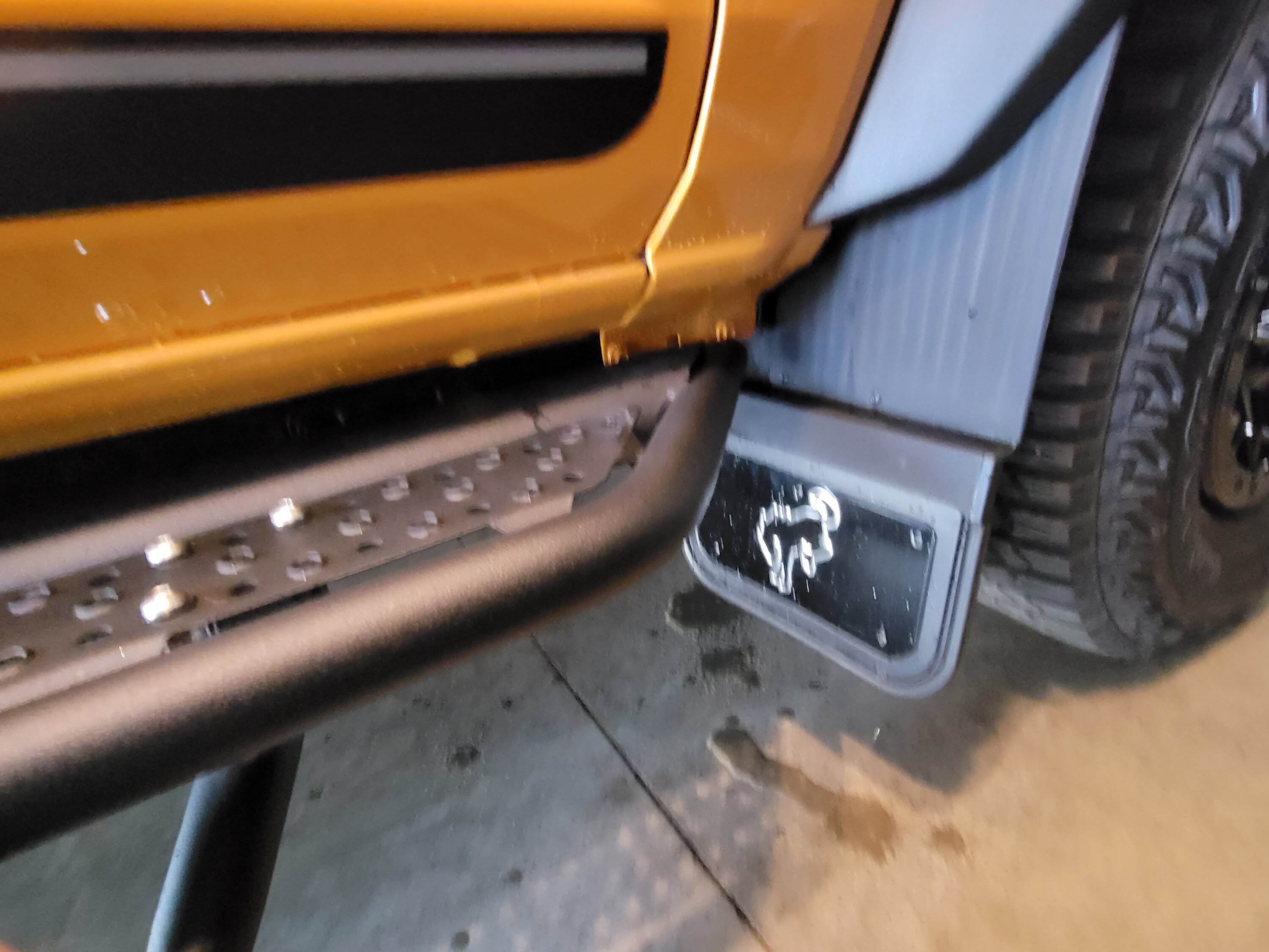 Ford Bronco Mud Flaps: RokBlokz vs RekGen vs Mabett vs WeatherTech ? 20211230_133809